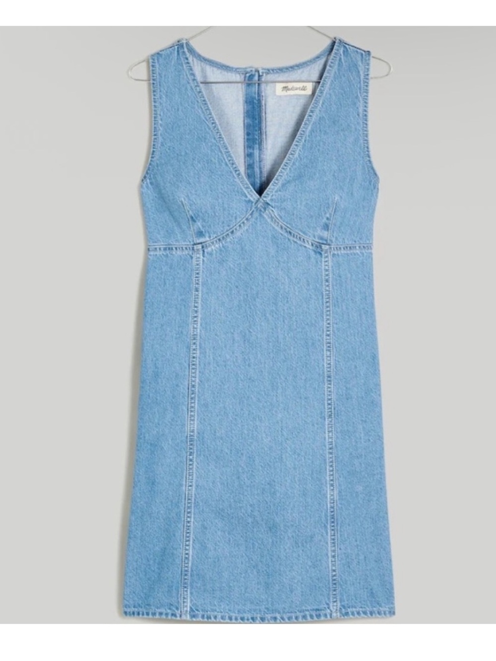 Madewell Ariana Denim Mini Dress Medium